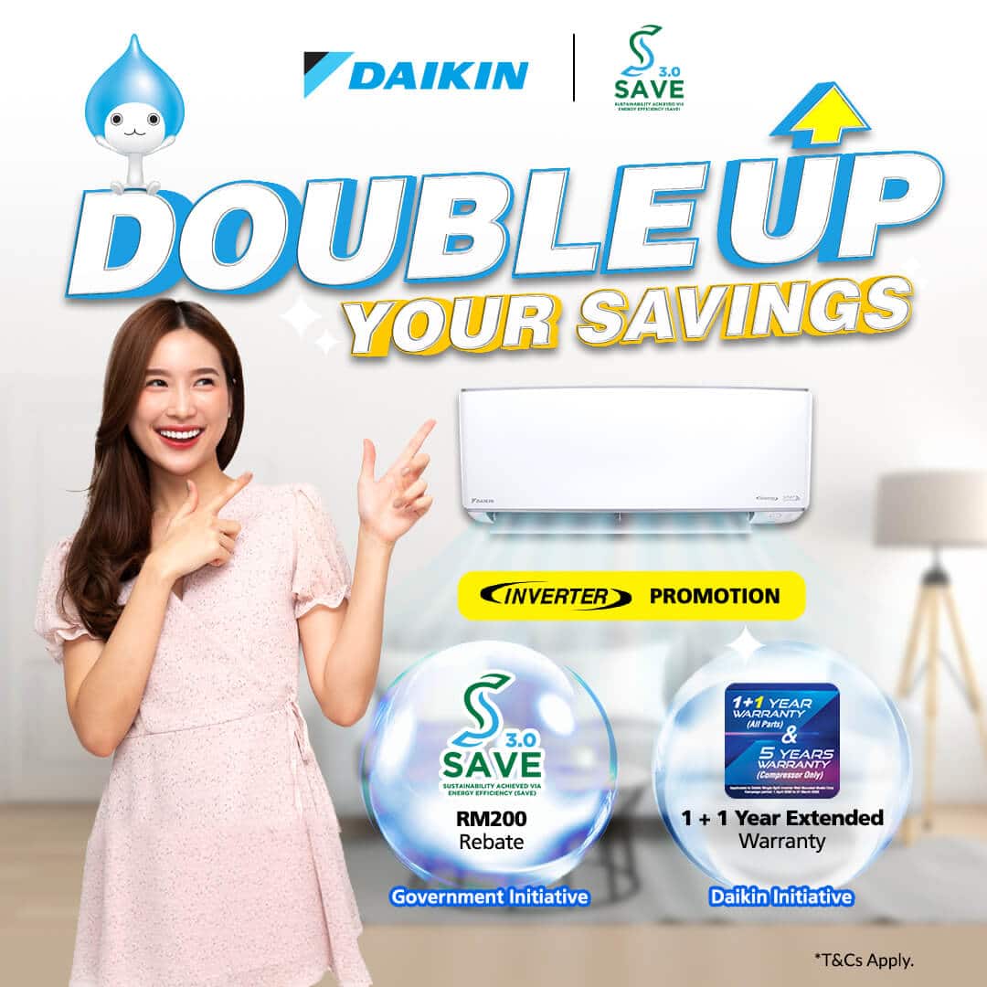 Double Up Your Savings | Daikin Malaysia