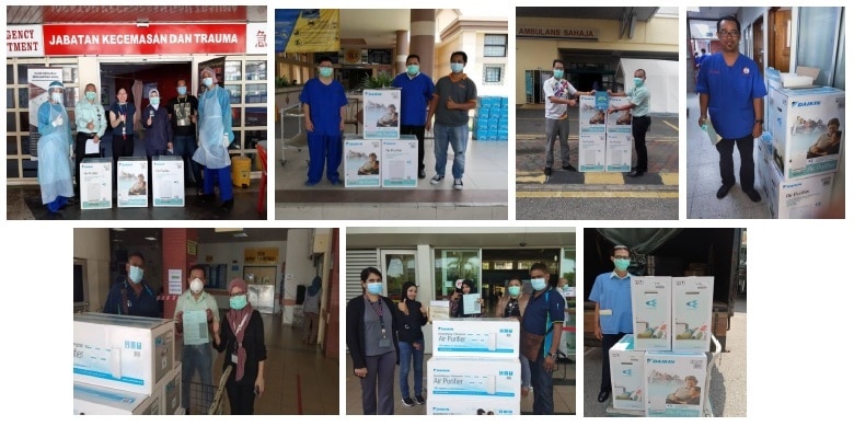 Daikin to sponsor cleaner air to hospitals amid current COVID-19 pandemic | Daikin Malaysia