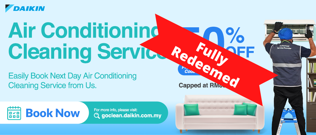 NEXT DAY Air Conditioning Cleaning Service Booking | Daikin Malaysia