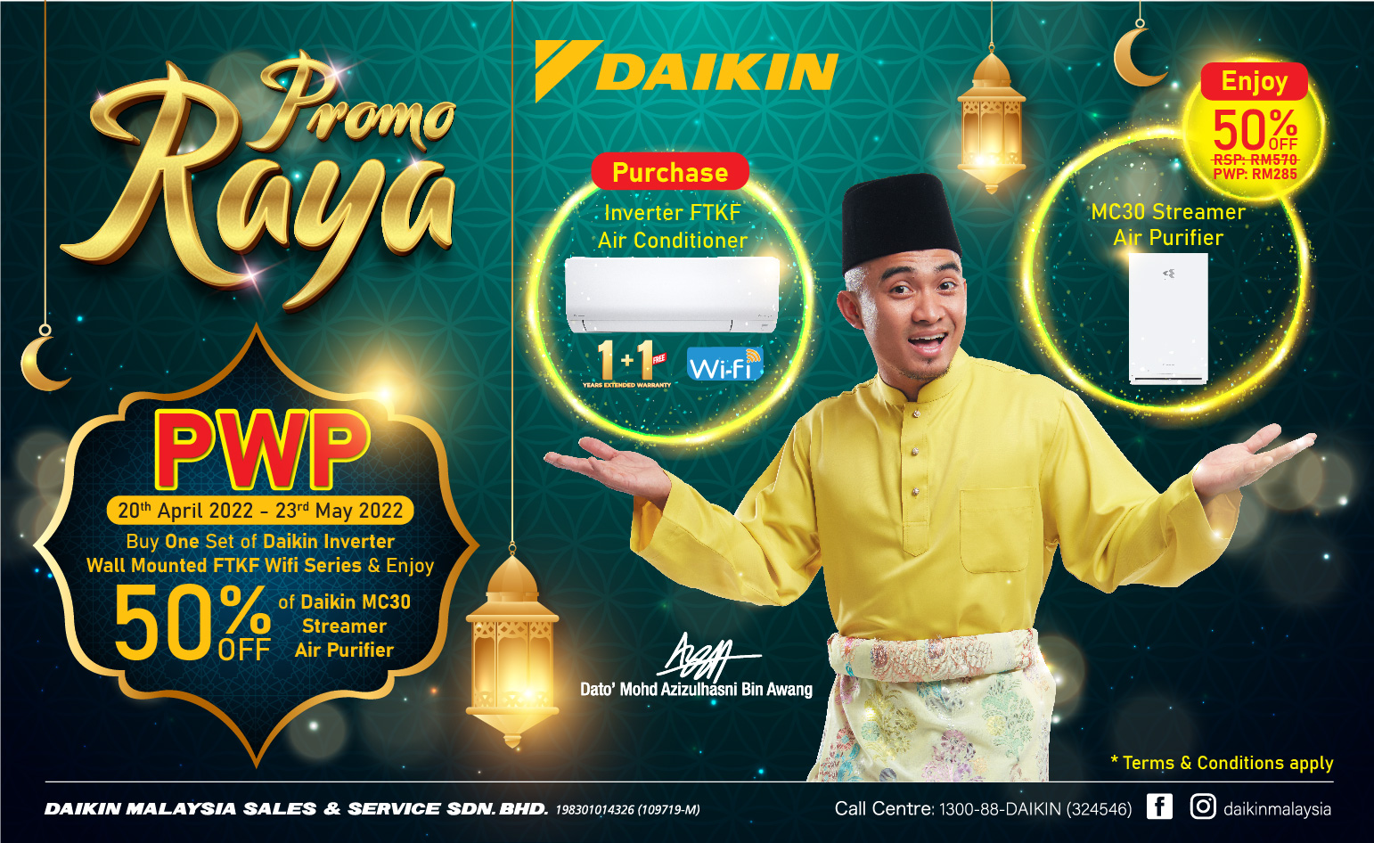 The Daikin Raya Purchase with Purchase Promotion | Daikin Malaysia