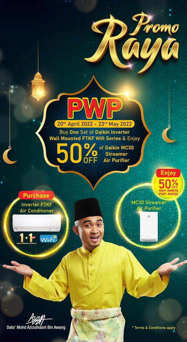 Daikin Promo Raya PWP | Daikin Malaysia