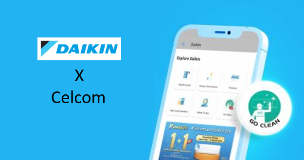 DAIKIN GO CLEAN X CELCOM | Daikin Malaysia