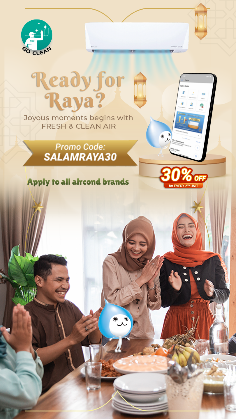 Go Clean Salam Raya | Daikin Malaysia