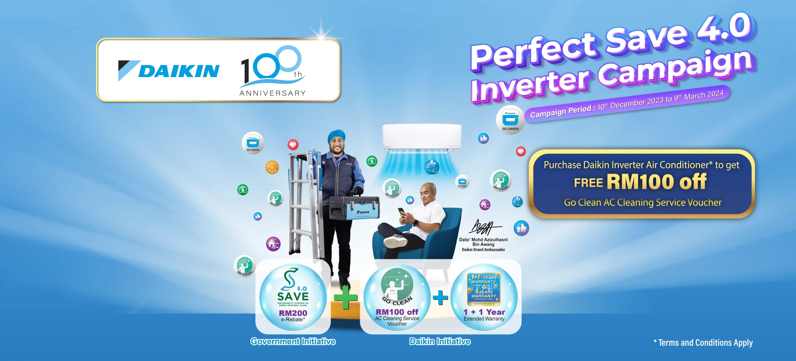 Perfect Save 4.0 Inverter Campaign | Daikin Malaysia