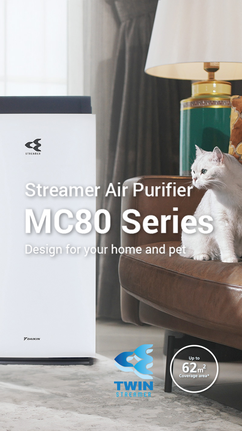 Daikin Streamer Air Purifier MC80 Series | Daikin Malaysia