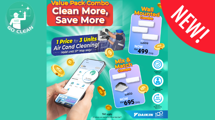 Value Pack Combo Terms and Conditions | Daikin Malaysia