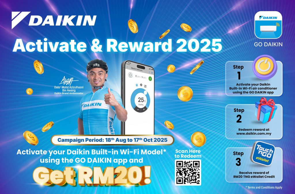 GO DAIKIN Activate & Reward 2025 | Daikin Malaysia
