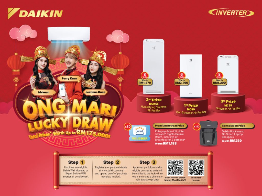 Ong Mari Lucky Draw | Daikin Malaysia
