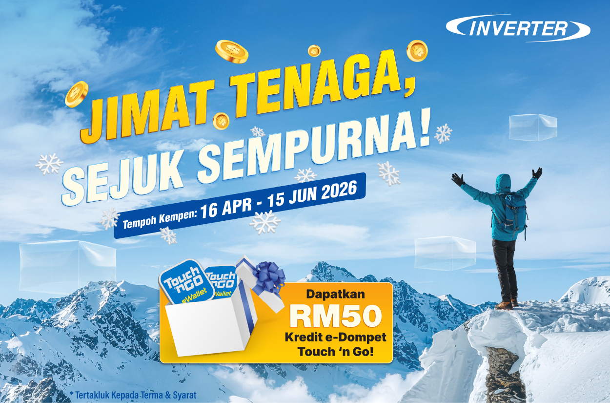 Jimat Tenaga, Sejuk Sempurna!