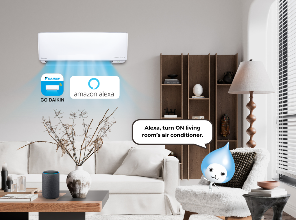 Voice Control with GO DAIKIN via Amazon Alexa - Daikin Malaysia