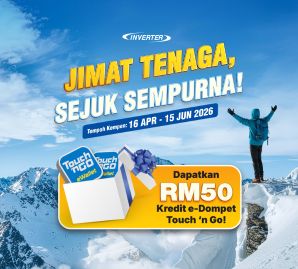 Jimat Tenaga, Sejuk Sempurna!