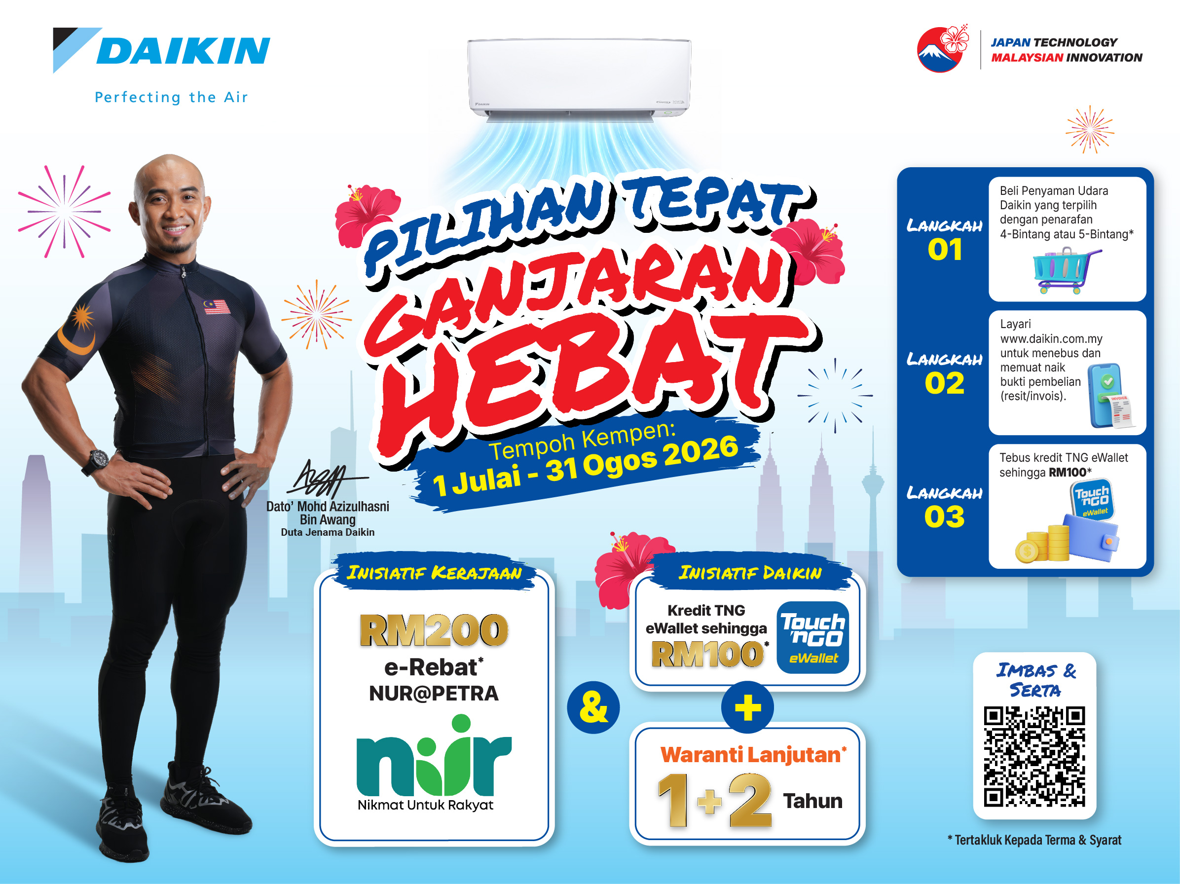 Pilihan Tepat, Ganjaran Hebat! - Daikin Malaysia