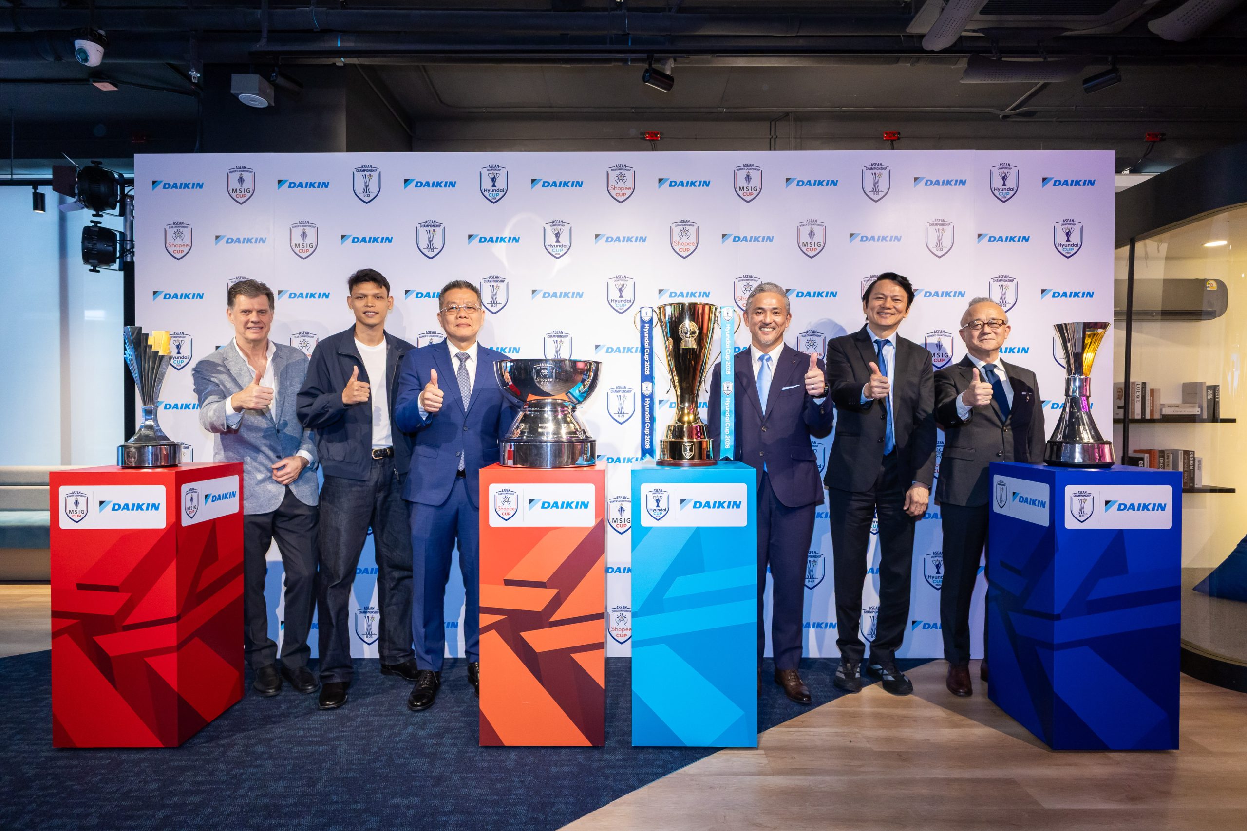 World’s No.1 Air Conditioning Company DAIKIN Named Official Partner oF ASEAN UNITED FC Events | Daikin Malaysia