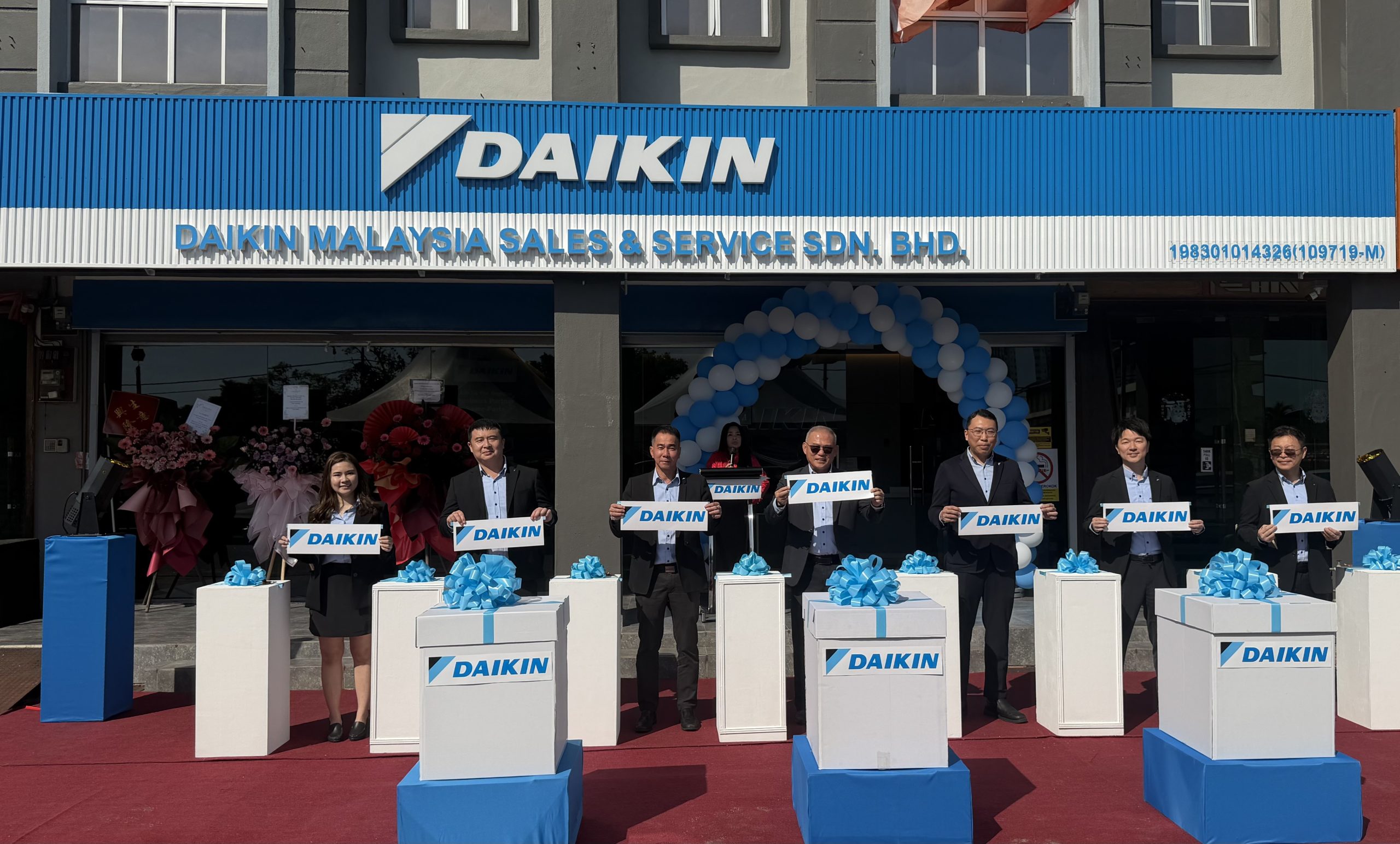 Kedah Branch of Daikin Malaysia Sales & Service Sdn. Bhd. Celebrates Relocation and Grand Opening of Branch Outlet | Daikin Malaysia